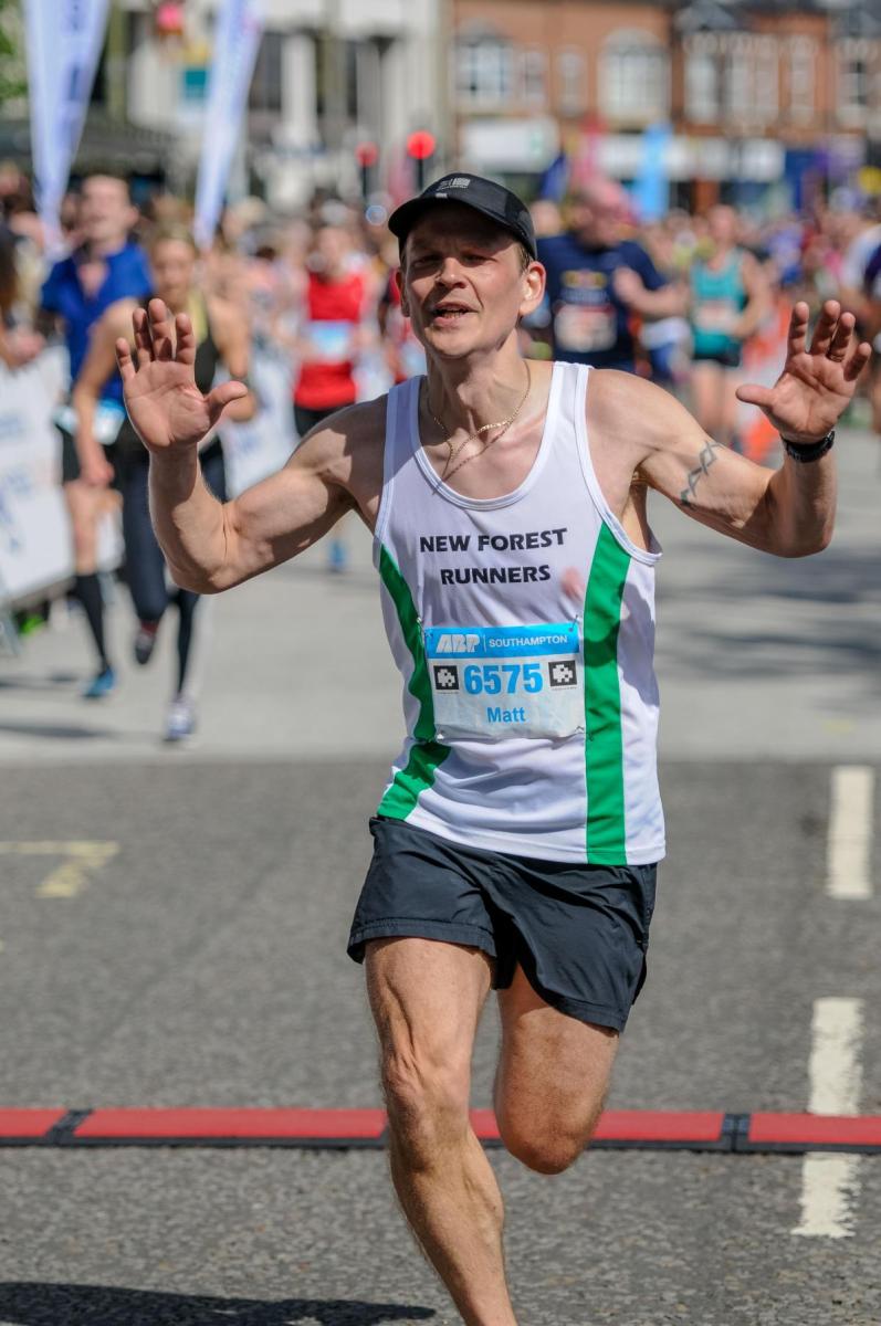 Matthew Fordham running