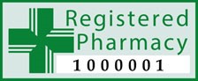 Registered pharmacy logo