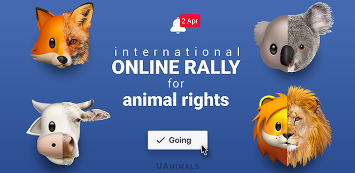 International Online Rally for Animal Rights | The Vegan Society