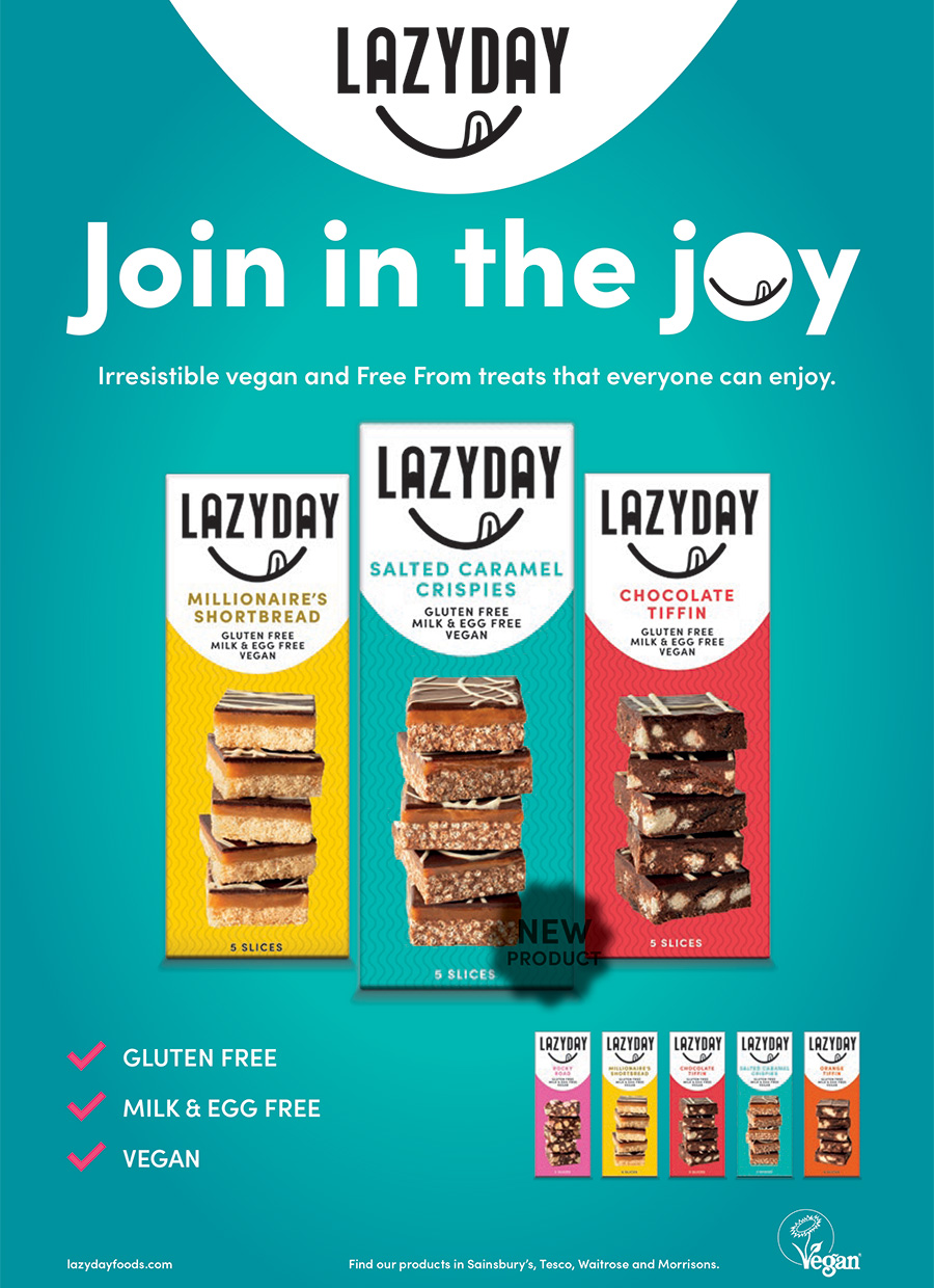 Lazy Day Foods magazine advert