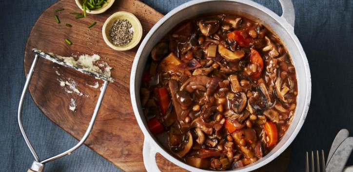 Picture of mushroom stew