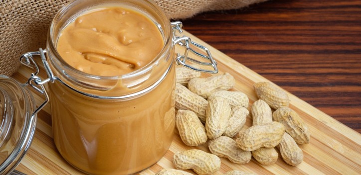 peanut butter in a jar