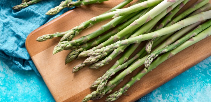 Creamy asparagus soup with curly toast | The Vegan Society