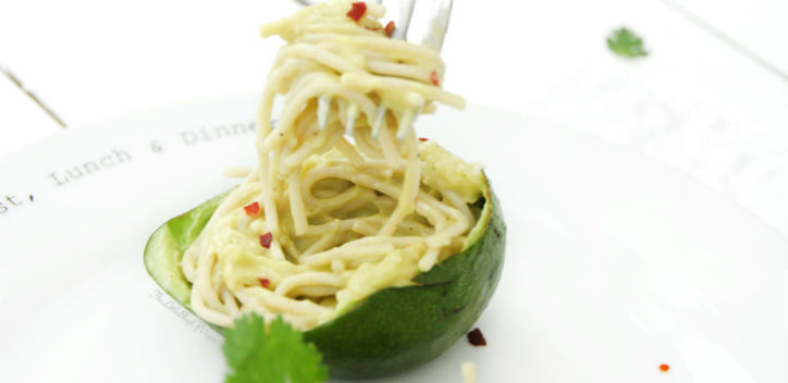 Avocado spaghetti | The Vegan Society