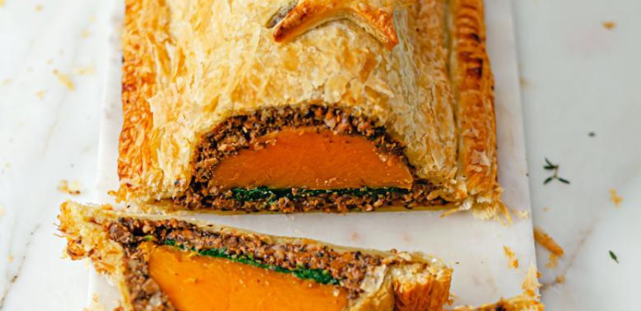 Picture of a butternut squash wellington