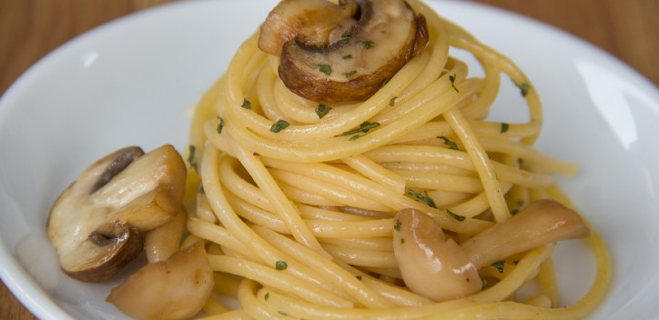 Leek and mushroom pasta | The Vegan Society