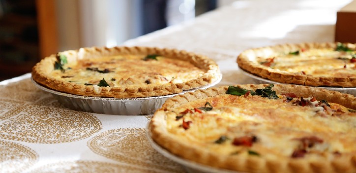 Spinach quiche | The Vegan Society