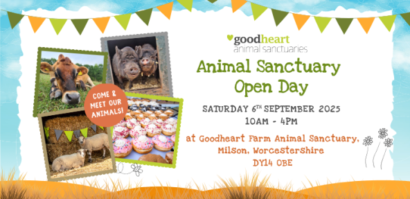 Goodheart Animal Sanctuaries Autumn open day graphic