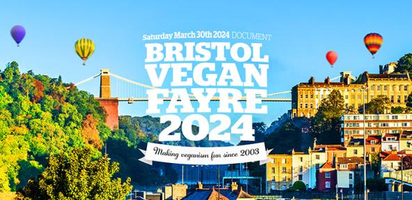 Bristol Vegan Fayre 2024 graphic