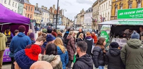 Cirencester vegan market 