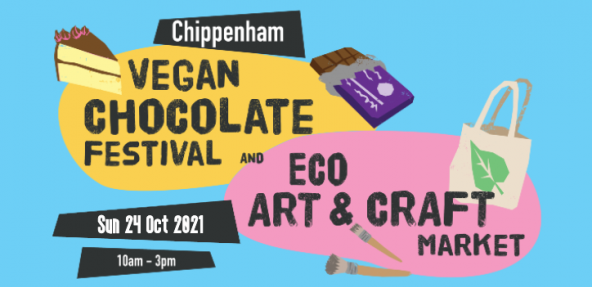 Chippenham Vegan Chocolate Festival and Eco Art/Craft Fair banner