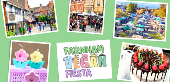 Farnham vegan fiesta graphic