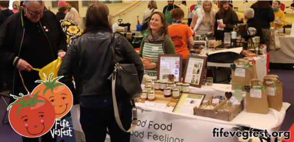 Fife Vegfest event stall