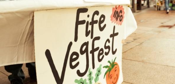 Fife Vegfest sign