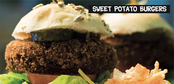 Sweet potato burgers