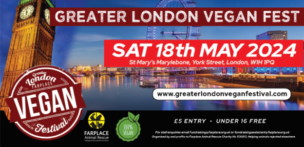 Greater London Vegan Festival graphic