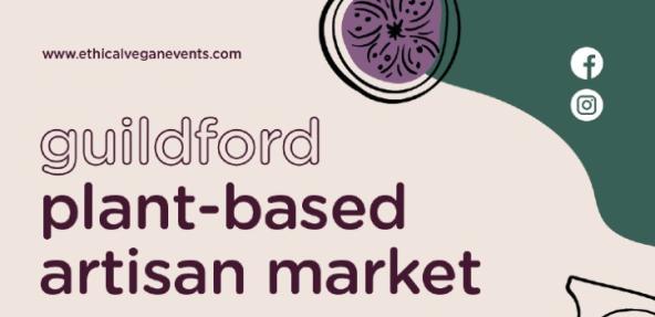 Guildford plant-based artisan market graphic