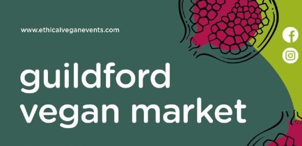 Guildford vegan market graphic