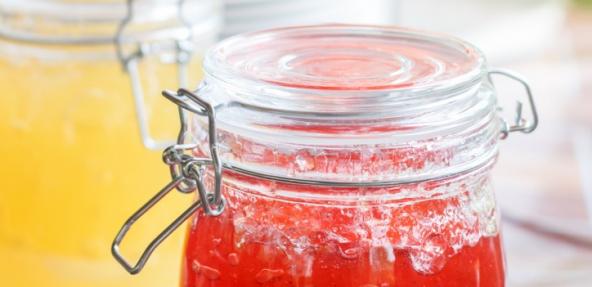 Jars of jelly