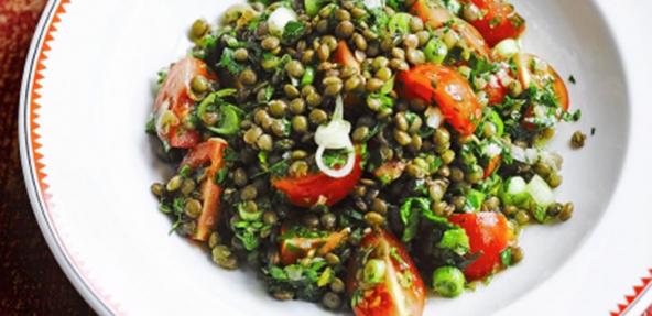 Lentil tabbouleh