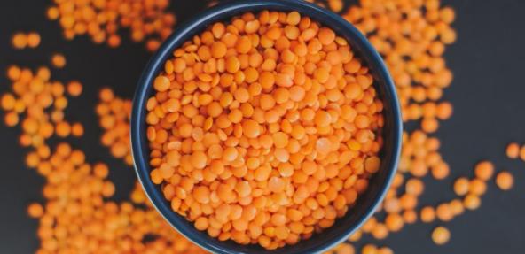 lentils in a bowl