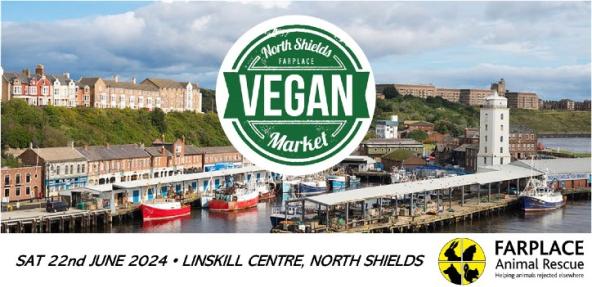 North shields vegan fair graphic