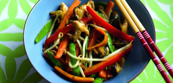 Peanut stir fry