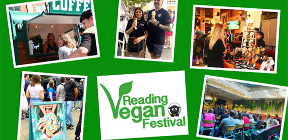 Reading vegan festival graphic