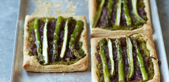 Red onion tart