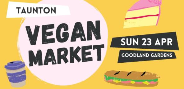Taunton vegan market banner