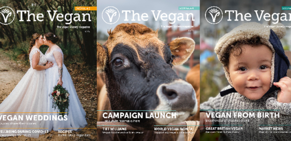 Variety of The Vegan covers