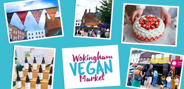 Wokingham vegan market graphic