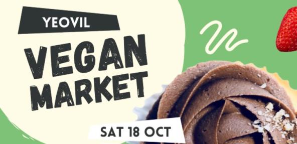 Yeovil vegan market graphic