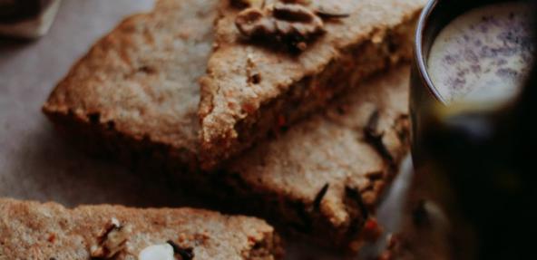 cake slices next to coffee