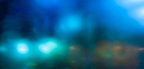 Abstract blue photo