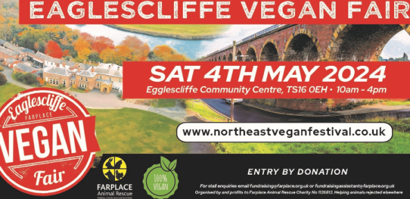 Eaglescliffe vegan fair graphic