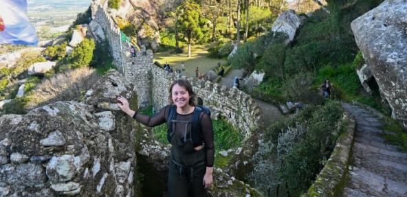 Calen Otto in Sintra Portugal