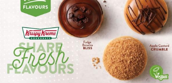 Vegan Krispy Kreme doughnuts