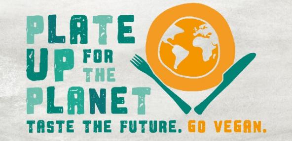 Plate Up  For The Planet Vegan Society Campaign Promotional Image