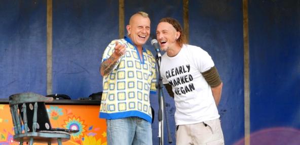 Those Vegan Guys on stage