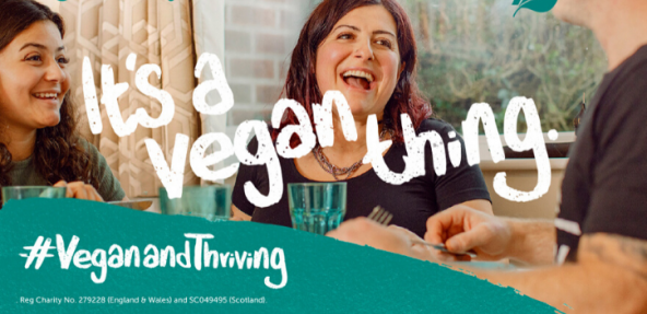 Vegan and Thriving Vegan Society Campaign