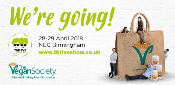 Vegan Society at the Thrive Show 2018