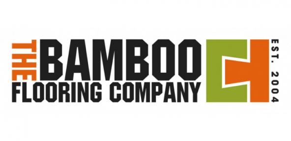 Bamboo Flooring Company logo in green and orange