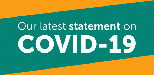 Our latest statement on Covid-19