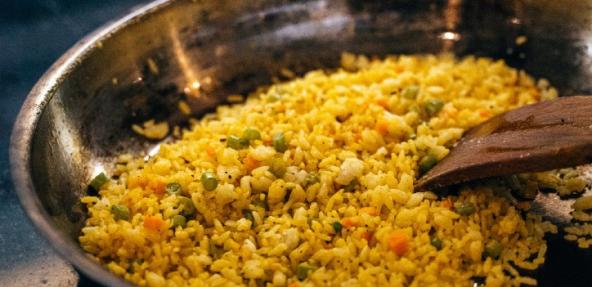 Fried vegetable rice