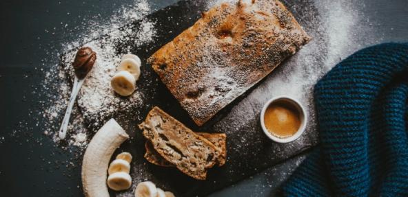 Chocolate banana cake