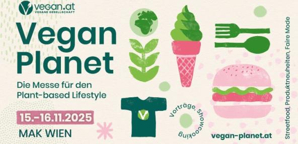 Vegan Planet event graphic