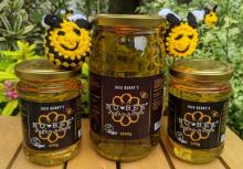Jack Berry No Bee Honee in jars