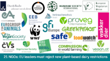 21 NGOs sign letter to EU on dairy ban