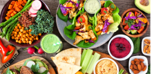 Assortment of plant-based ingredients